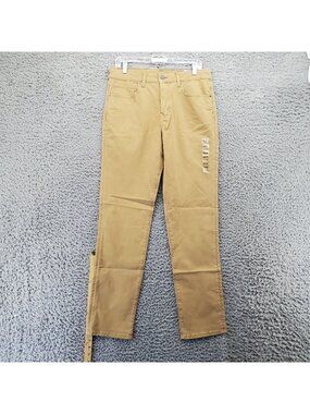 American Eagle Outfitters Jeans Mens 32x34 Tan Slim Straight Cotton Blend *NWT*